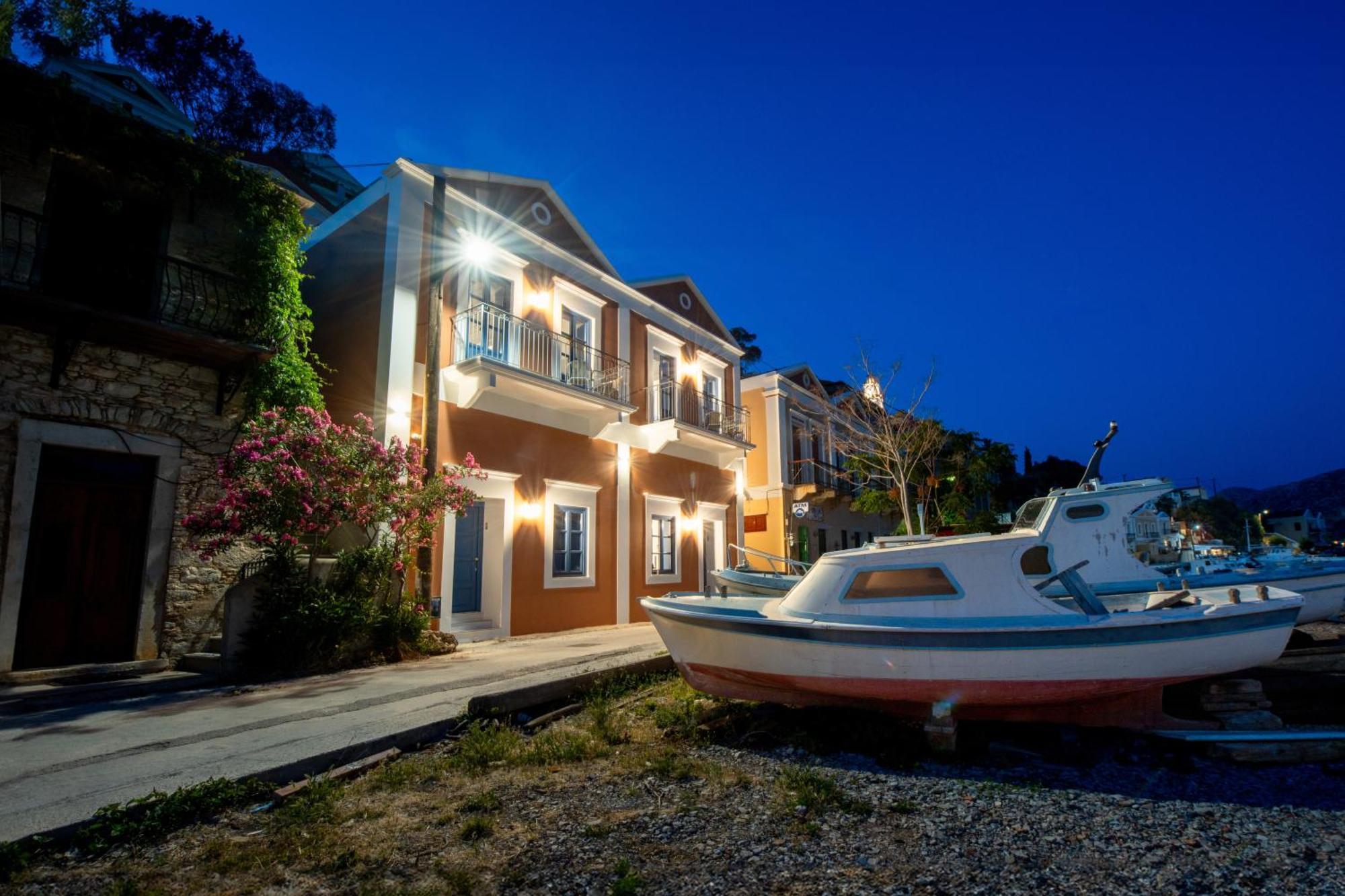 Porto Harani Seaside Apartments Symi Exterior photo