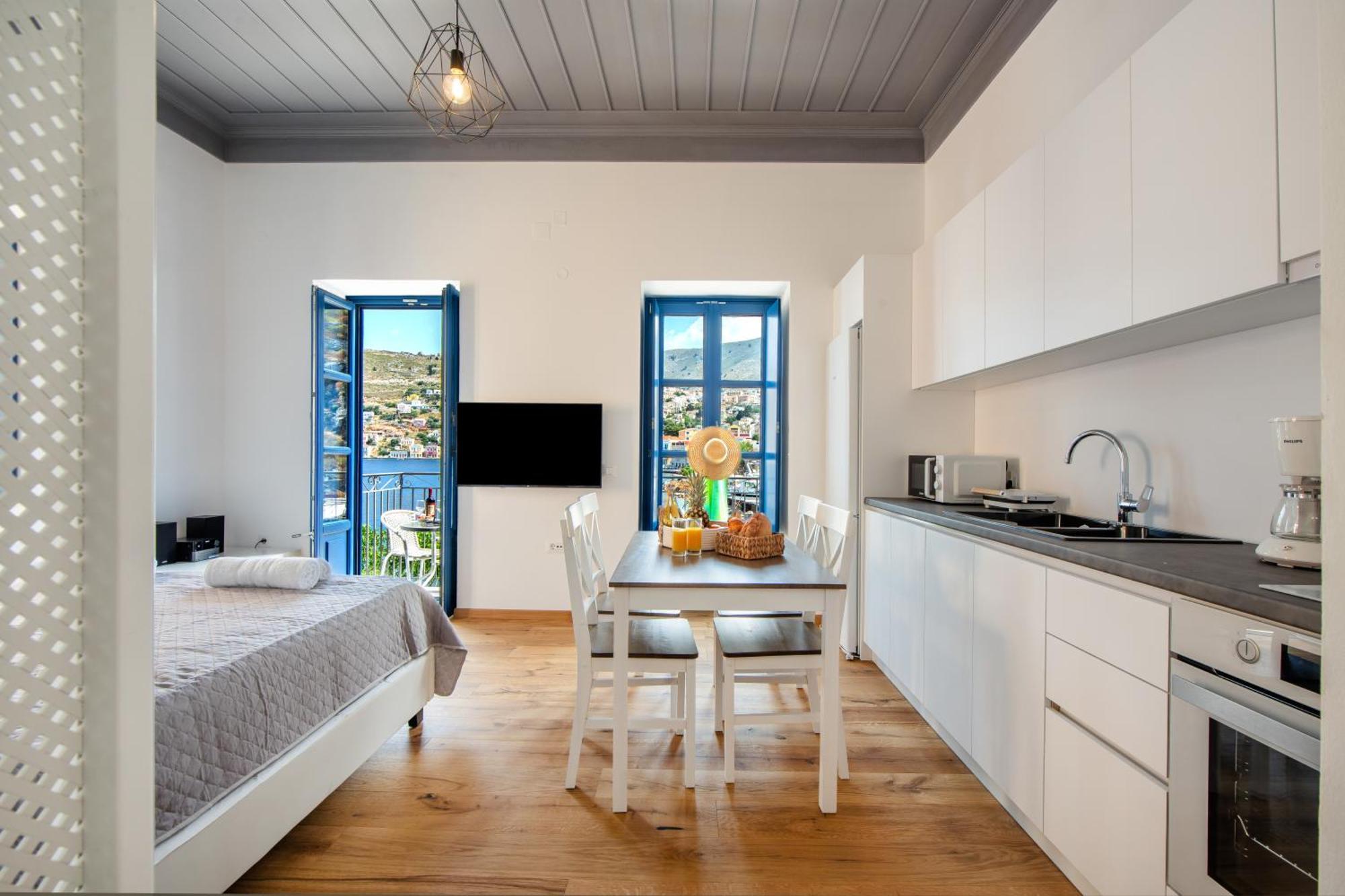 Porto Harani Seaside Apartments Symi Exterior photo